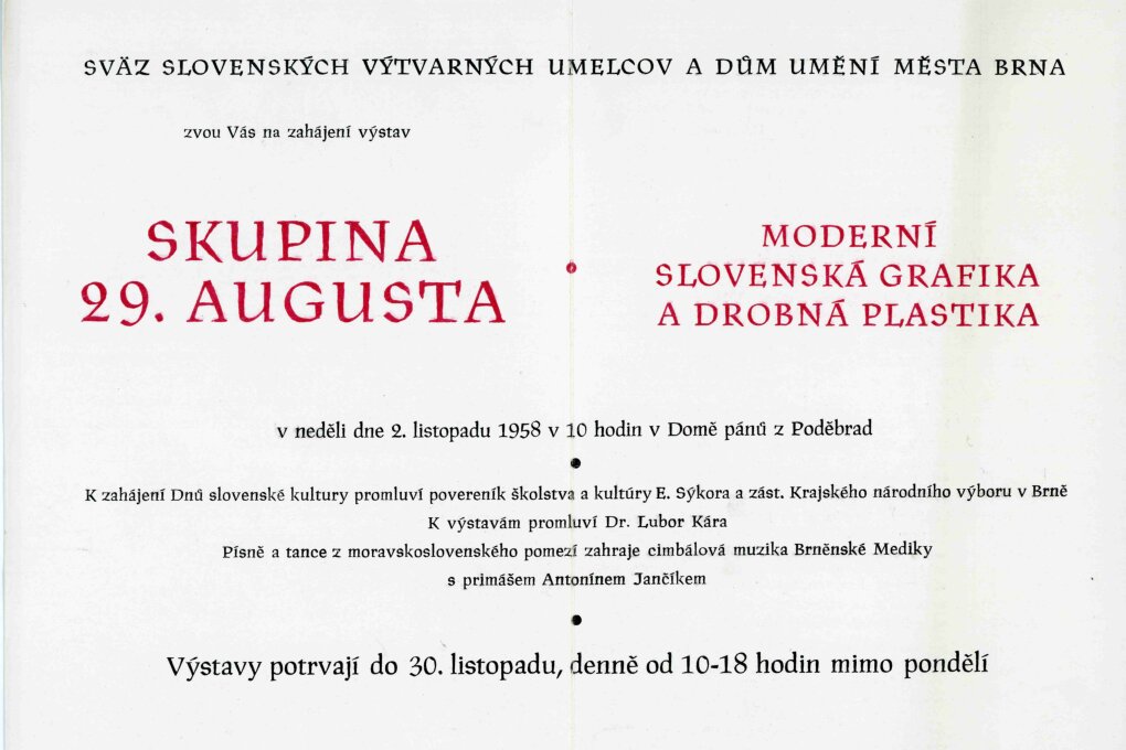 Skupina 29. augusta